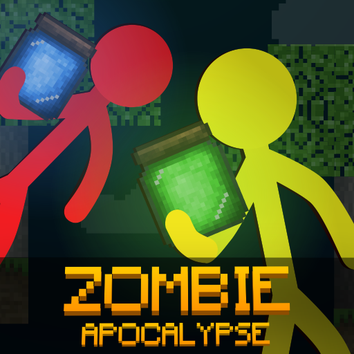ikon Stickman vs Multicraft: Zombie Apocalypse
