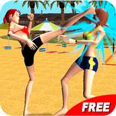 Volleyball Beach Girl Fight