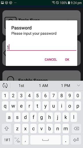 Eye Scanner Lock App screenshot 2