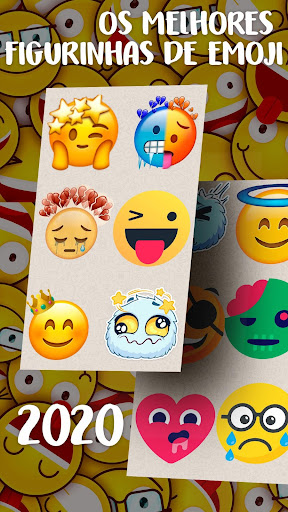 Figurinhas de emojis para WhatsApp - WAStickerApps screenshot 1