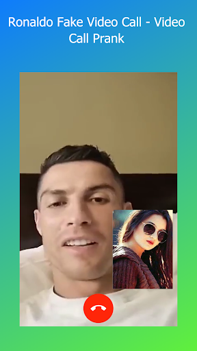 Ronaldo video call fake screenshot 1