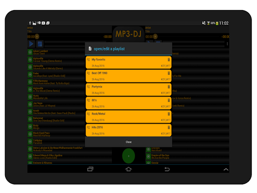 MP3-DJ the MP3-Player screenshot 8