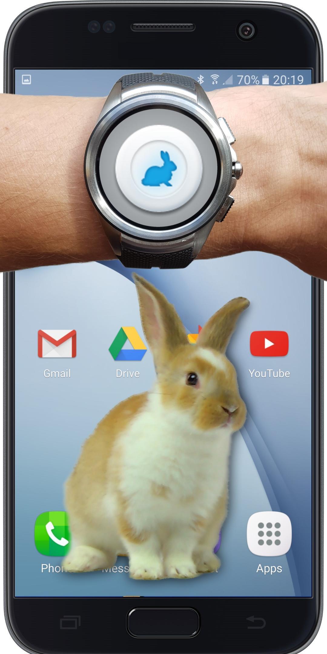 Bunny in Phone Cute joke screenshot 7