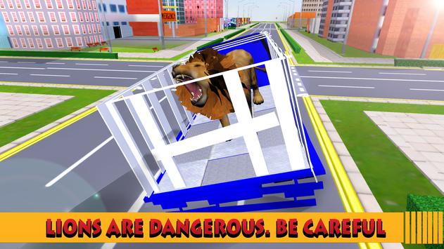 Big Animal Truck Transport screenshot 1