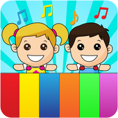 Kids piano app icon