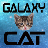 Galaxy Cat - Games for cats! icon