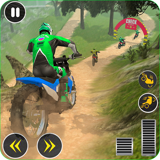 DownHill Bike Racing Mountains 2019 icon