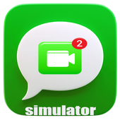 Free Group Video Call For Whatsapp - Simulated icon