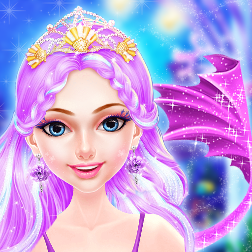 Mermaid Princess Fashion Doll Makeup Salon icon