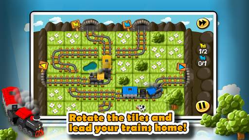Train-Tiles Express Puzzle screenshot 1