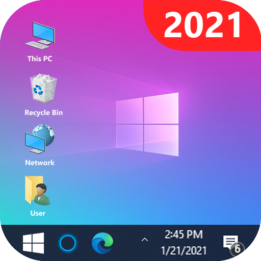 Computer Launcher 2021 – PC &amp; Win 10 Launcher icon