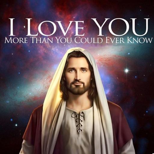 Jesus Christ Wallpapers love HD icon