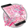 Sparkling Pink Butterfly Diamond Theme icon