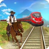 Train vs Horse Addictive Racing Free icon