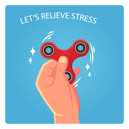 ߷ Fidget Spinner(spin and relax) icon