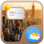 Wood Weather Widget Theme icon