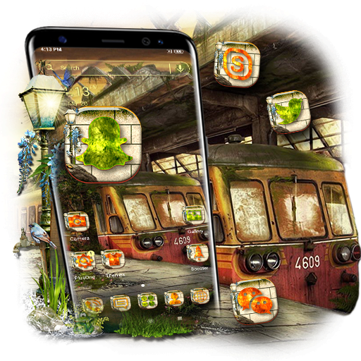 Train Scrap Yard Launcher Themes icon