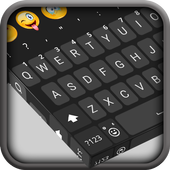 Dark Black Keyboard icon