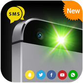 Color Flash Alert Notification icon