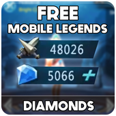 Cheat Mobile Legends Diamond : Prank icon