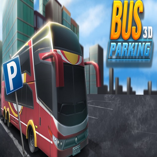 Bus Parking 3D icon