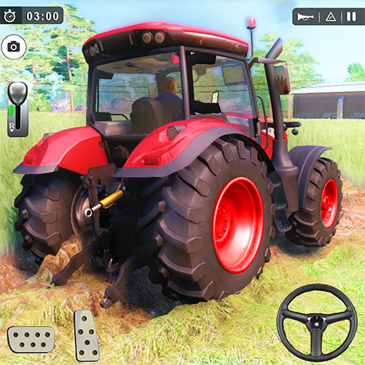 Tractor Trolley Simulator: Thresher Farming Games icon
