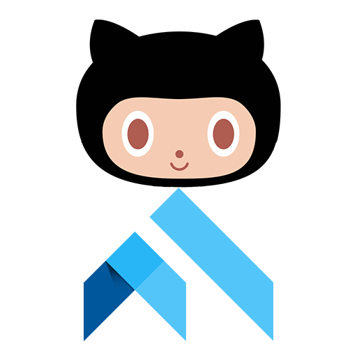 Flutter GitHub client icon