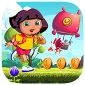 Dora Adventure Run Super Princess 2018 icon