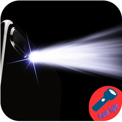 Flashlight-flash bulb icon