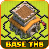 Maps For COC TH8 icon