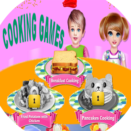 cooking breakfast pan cakes  games icon