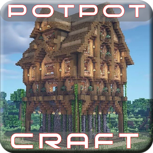 Potpot Craft : Master Mini Crafting and Building icon