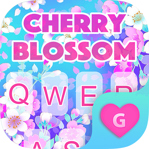 Cherry Blossom Keyboard Theme for Girls icon