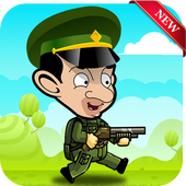 Shooter Mr Bean : Soldierman Adventures icon