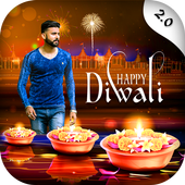 Happy Diwali Photo Frame - Diwali Photo Editor icon