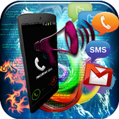 ناطق اسم المتصل عندما الاتصال أيقونة