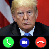Video call from Trump (prank) icon