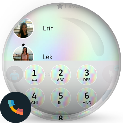 Holographic Phone Dialer Theme icon