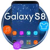 Galaxy S8 3D लॉन्चर थीम लाइव HD वॉलपेपर