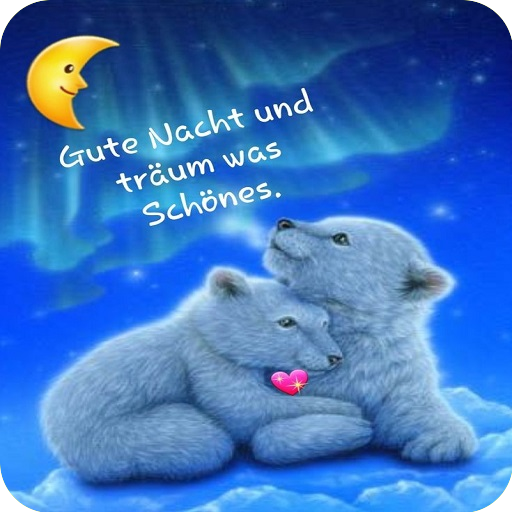 Schönen Guten Abend Gute Nacht  Schönen Tag icon