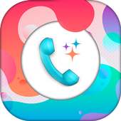 Caller Theme Screen:Color Caller Dialer, LED Flash on 9Apps