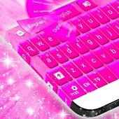 Keyboard Color Hot Pink Theme