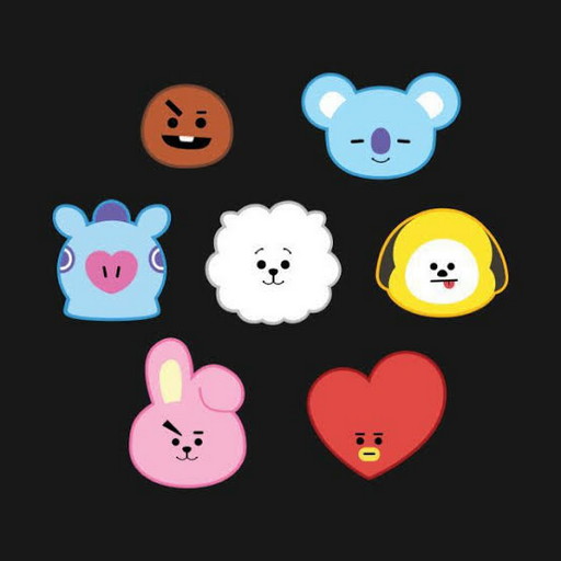 Wallpaper BT21 Lucu - Offline icon