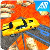 Lava Cars Parking:  Floor is now Lava