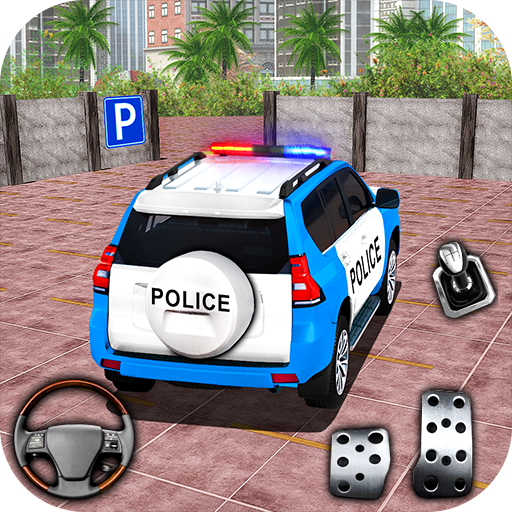 Police Spooky Jeep Parking Simulator - Car Driving icon