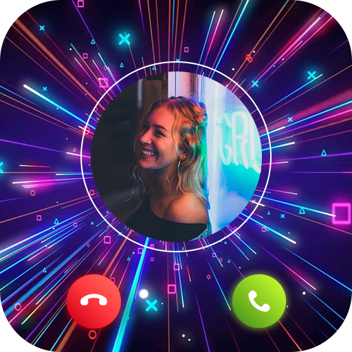 Color Call Screen- Call Flash icon