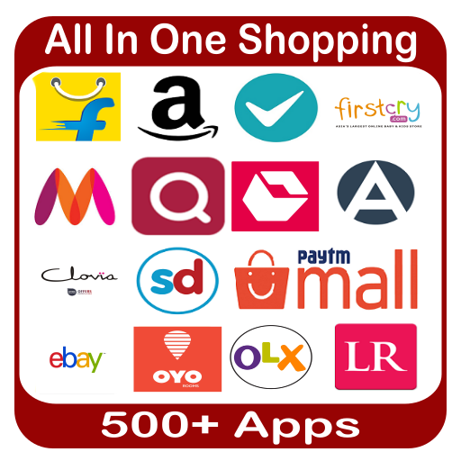 All in One Shopping App 500+ Apps icon