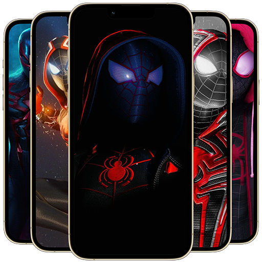 Black Spider X Man Wallpaper icon