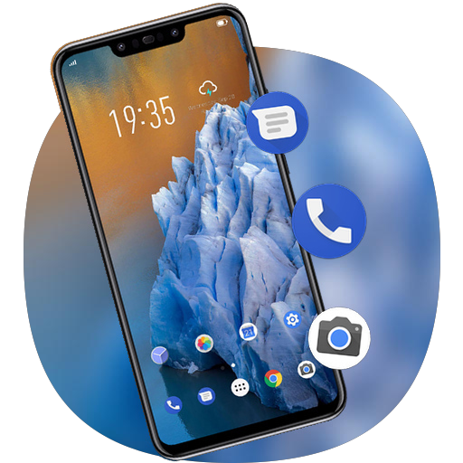 Nature Ice Mountain Theme for Galaxy S Duos icon