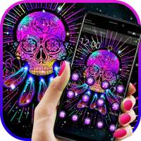 3D Galaxy Skull Dream Catcher Gravity Theme